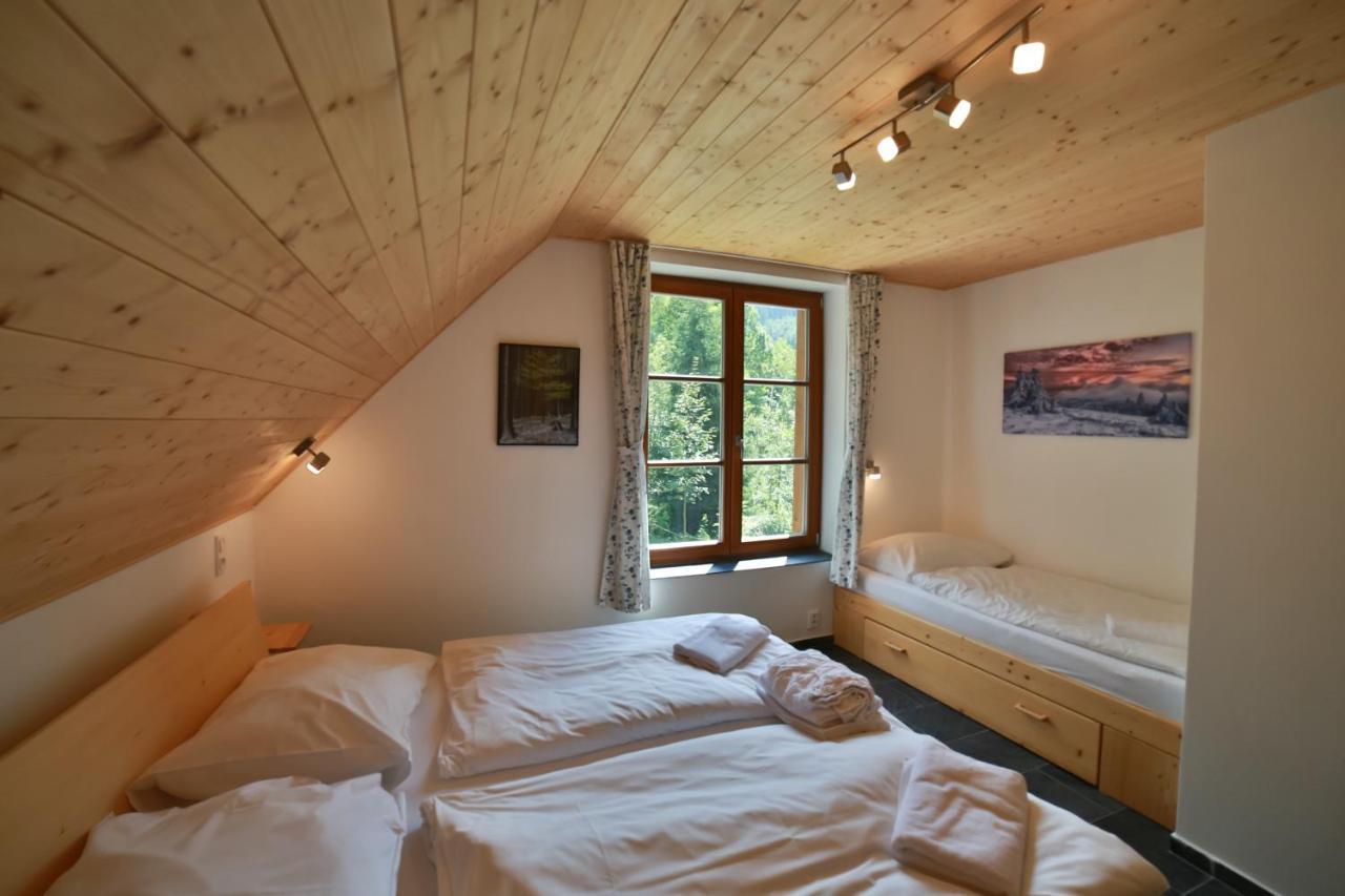 U Staré hájenky Apartamento Jindrichov Exterior foto