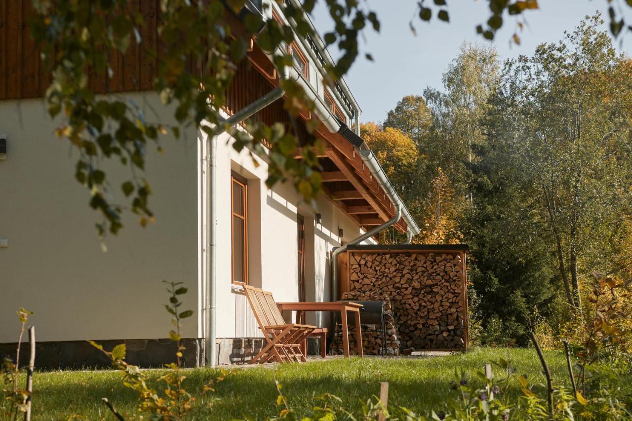 U Staré hájenky Apartamento Jindrichov Exterior foto